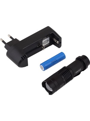 Zenvia Ps-1 Cree LED Şarj Edilebilir El Feneri