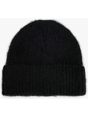 Koton Yün Karışımlı Katlı Örgü Bere