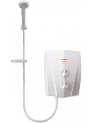 Bispot Veito V1200 7,25 kW Ani Su Isıtıcı Duş Setli Beyaz Elektrikli Model