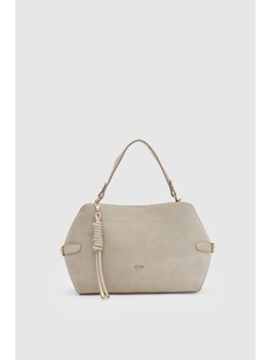 Oggo Suvea Lite Süet Deri El Çantası