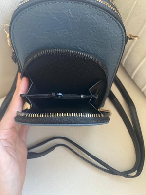 Kadın Üç Bölmeli Telefon Çantası