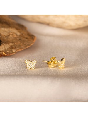 EP Designs Minimal Kelebek Küpe