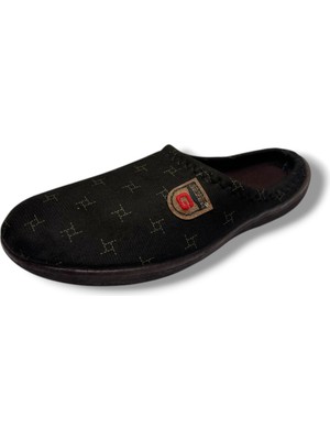 Gezer 16688-26 Küçük Kare Desenli Termal Erkek Ev Terlik