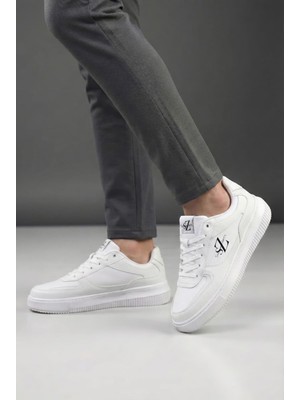 Solazer Erkek Beyaz Ortopedik Taban Günlük Sneaker 060 060