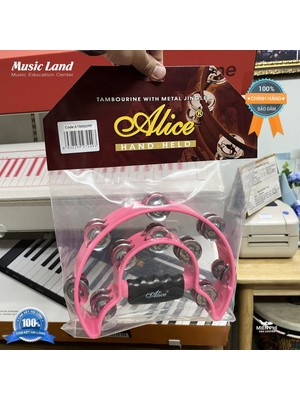 Empressco Pembe Tef Çift Yarım Daire Zilli Ergonomik Saplı 20 Çift