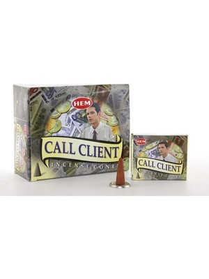 Mercansa Call Clients Aromalı Konik Tütsü