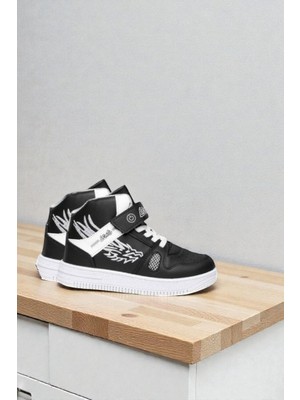 Çocuk Ortopedik Basketbol Cırtlı Esnek Hafif Nefes Alabilen  Unisex  Çocuk Sneaker Spor Ayakkabı