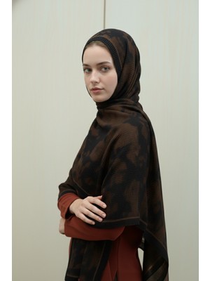 Scarf Leila Desen Müslin Şal