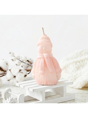 Mitr Kardan Adam Temalı Pink Soya Mum