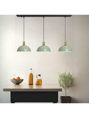 Bamyum Üçlü Yimpi  Avize Tekli Sarkıt Salon Kuaför Cafe Dekoratif Aydınlatma Pastane