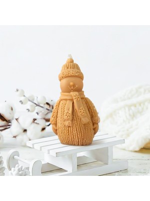 Mitr Kardan Adam Temalı Kahverengi Soya Mum