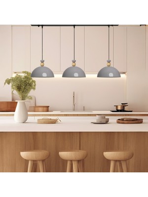 Bamyum Üçlü Yimpi Avize Tekli Sarkıt Salon Kuaför Cafe Dekoratif Aydınlatma Pastane