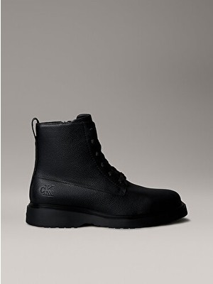 Calvin Klein Erkek Combat Essential Chelsea Bot Siyah Rahat Tabanlı Kısa Topuklu Tasarım