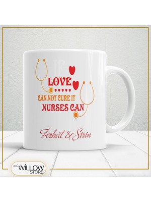 Black Willow Store Sevgililer Günü,sevgiliye Özel,aşk,sevgi Porselen Kupa Bardak-46