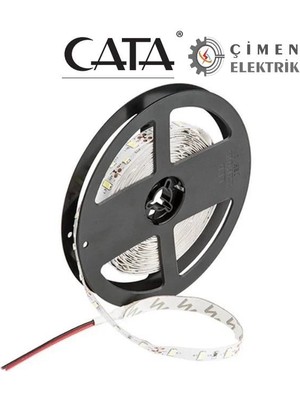 Mercansa 5 Metre Cata Ct 4483 10 Çip Iç Mekan Şerit LED Yeşil 12V
