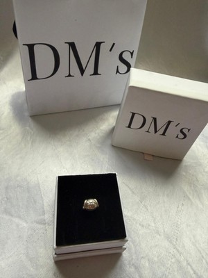 DMs Silver Koca Kulak Köpek Gümüş Charm'ı