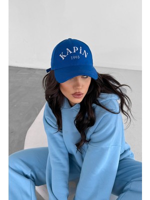 Logolu Kapin Baseball Cap Şapka - Saks