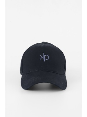 Kapin Kp Nakışlı Baseball Cap Şapka - Siyah Lila