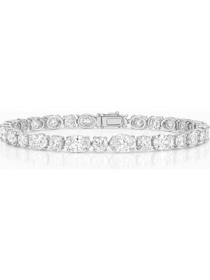 EP Designs Oval Taşlı Su Yolu Bileklik