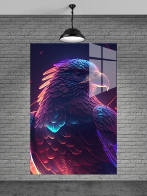 Marsilyan Kartal Cam Tablo Ev Dekorasyon,balkon Dekorasyonu,dekoratif,duvar Tablo,mutfak Tablo,hediyelik