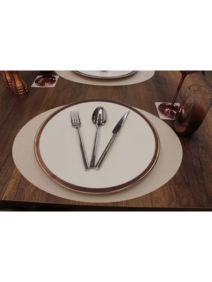 Storemax Oval Yat Deri Laser Kesim Servis 2 Adet 35X45 cm