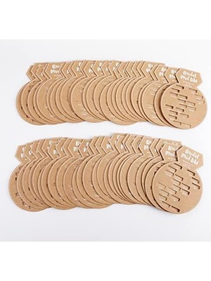 Storemax Aspen 28441NA Gelin Partisi Oyunları, Yüzük Şekilli Çılgın Libs Kartları (50'li Set) Düğün Duş Oyunu, Nişan Partisi, Bekarlığa Veda Partisi Oyunu