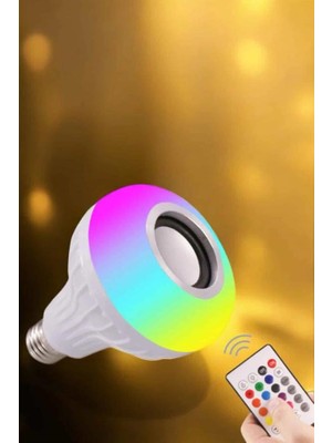 Mercansa Lamba LED Hoparlör Dayanıklı ve Uzun Ömürlü Bluetooth Hoparlör