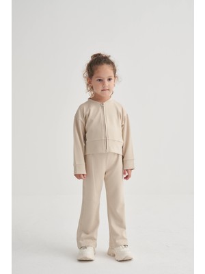 Cigit Modal İspanyol Paça Takım 2-7 Yaş Kemik