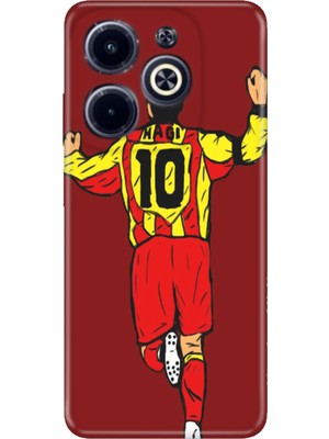 Senada Infinix Hot 40 Kılıf Desenli Baskılı Tpu Rubber Kapak Hagi