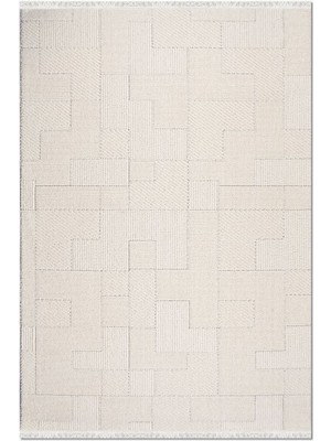 Halımax Crea Halı Marjin MJ02K Yumuşak Silinebilir Salon Yatak Odası Koridor Halısı Yolluk