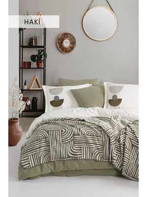 İyi Geceler İstanbul Babil Çift Kişilik Battaniyeli Nevresim Takımı