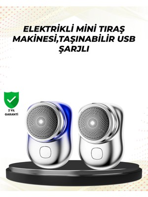 Mercansa Tüm Vücut Bölgelerinde Kullanılabilen Küçük Boy Tıraş Cihazı
