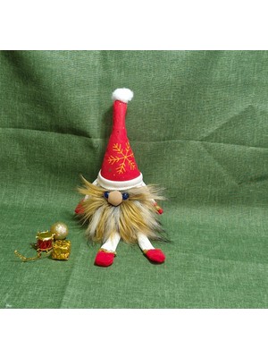 Empressco Yılbaşı Temalı Şans Cücesi Hediyeliği, Beyaz Renkli, Mutlu Yıllar Dileğiyle