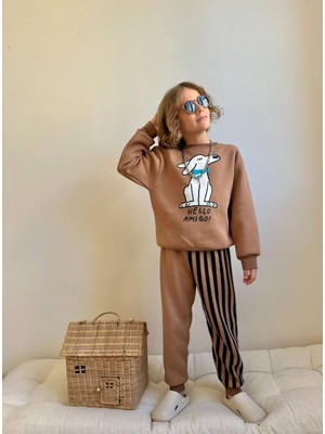 Miniko Kids Erkek Çocuk 3 Ip Şardonlu Amıgo Eşofman Takımı