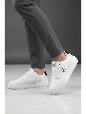 Solazer Erkek Beyaz Ortopedik Taban Günlük Sneaker 060 060
