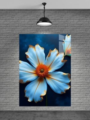 Marsilyan Çiçek Cam Tablosu Ev Dekorasyon,balkon Dekorasyonu,dekoratif,duvar Tablo,mutfak Tablo,hediyelik