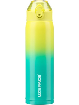 Uzspace 680 ml Yalıtımlı Paslanmaz Çelik Termos Gradyan Sarı