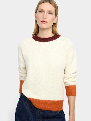 Parfois Kontrast Kenarlı Örme Kazak