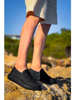 Mirelle Bağcıklı Kömür Günlük Erkek Ayakkabı