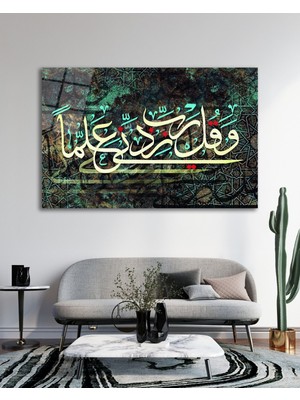 Marsilyan Sarı Çerçeve Görünümlü  At Üstünde Atatürk Cam Tablo