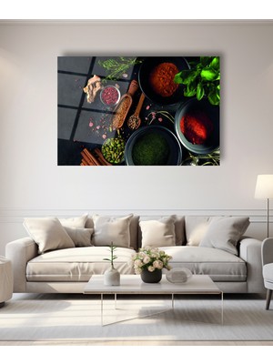 Marsilyan Modern Tilki Cam Tablo