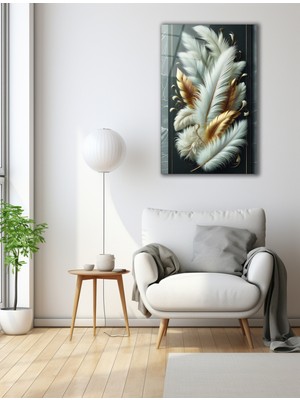 Marsilyan Modern Kartal Cam Tablo