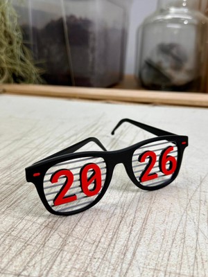 Szd Design Retro Tarzı Yeni Yıl Parti Gözlüğü 2026
