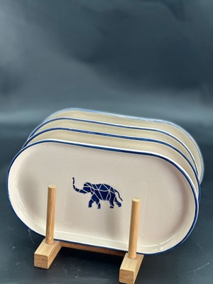 Megg 1 Adet Filli  23*13CM Kayık Tabak