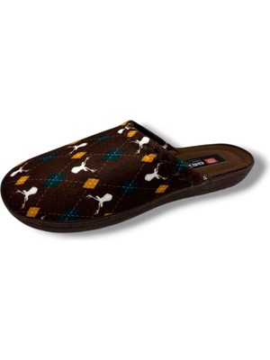 Gezer 15868-26 Geyik Desenli Termal Ev Terlik 37-41