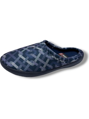 Gezer 16122-26 Ekose Desenli Termal Ev Terlik 37-40