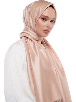 İpekevi Pudra Pembe Ipekevi Ipek Şal 0927