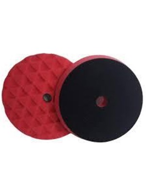 Obey Elmas Tabanlı Kırmızı Pasta Süngeri 150MM Destek Tabanlı