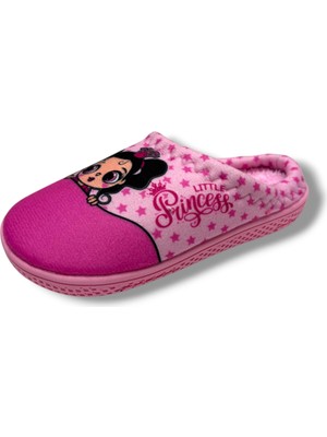 Gezer 16676-26 Princess Desenli Termal Kız Çocuk  Ev Terlik 27-30