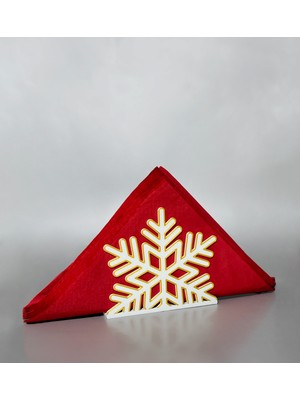 Szd Design Kar Tanesi Yılbaşı Peçeteliği